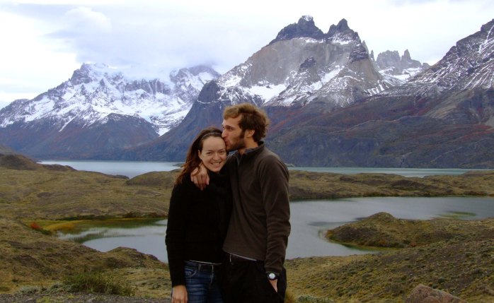 Paul Brown & Laura Watson at Torres del Paine National Park in Chile